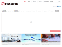 Tablet Screenshot of hache.com.do